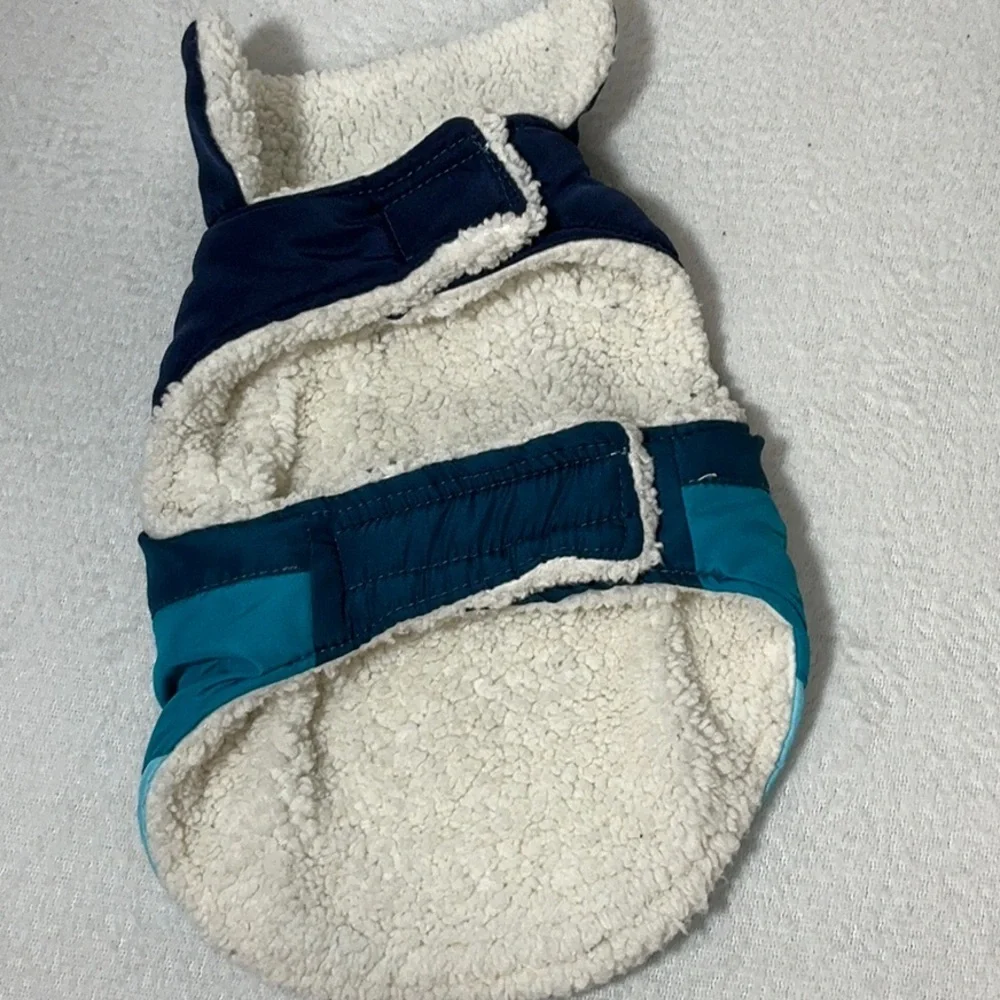 Two Quilted Dog Puffer Jackets
